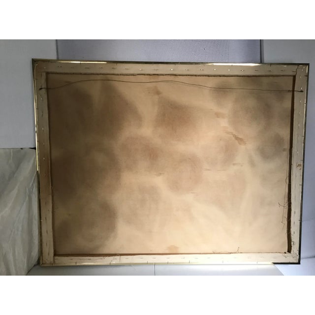 Childhood Memories Original Abstract Oil Painting by Monique Nichols For Sale - Image 11 of 11