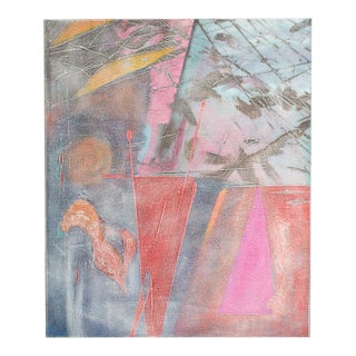 Abstract Oil on Canvas Painting by Anthony Louis Popcheff For Sale