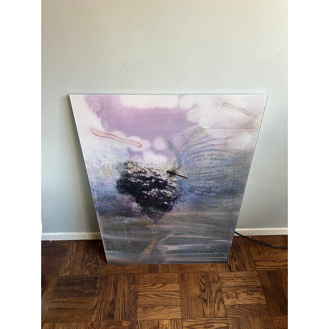 Sheree Friedman “They Emerge #2a” Contemporary Plexi-Sandwiched Print, 40" X 28" For Sale - Image 4 of 6