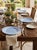 Les Ottomans Ceramic Basket-Weave Plates - Set of 4 For Sale - Image 10 of 11