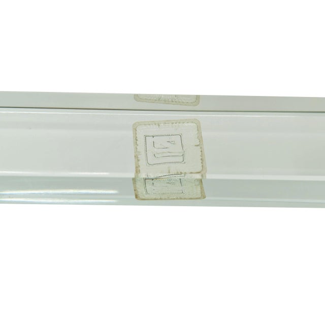 1960s Celada Serie Bathroom Set in Chrome-Plated Brass and Cut Glass by Gianni Celada for Fontana Arte, 1967, Set of 7 For Sale - Image 5 of 18