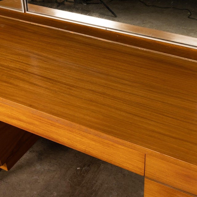 Vintage English Q Dressing Table by Gunther Hoffstead for Uniflex, 1960s For Sale - Image 11 of 18