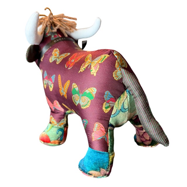 Vintage finds exclusively ours. Our vintage Gucci scarf animal menagerie is sustainably sourced, locally made with a...