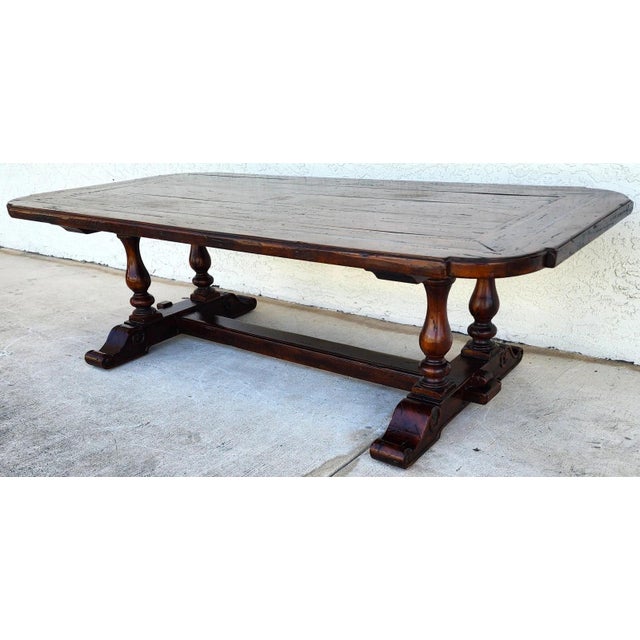 English Theodore Alexander Castle Bromwich Coffee Cocktail Table For Sale - Image 3 of 14