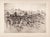 "Four Bridges" (Brooklyn, Manhattan, Williamsburg, 59th Street Bridges) 1939 Etching by Anton Schutz For Sale