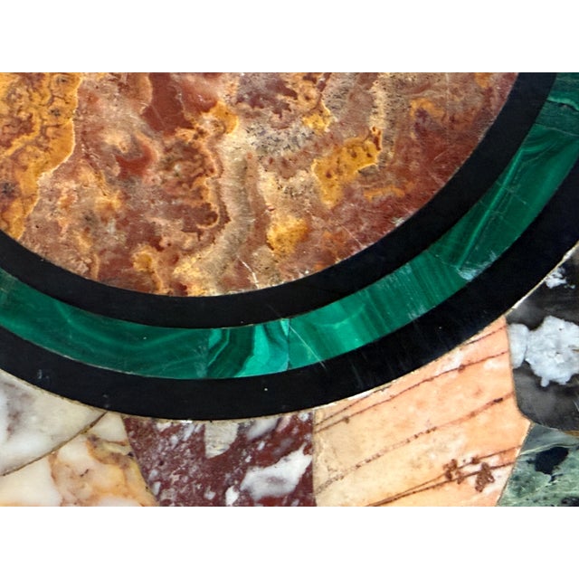 19th Century Specimen Marble Table Top with Custom Base For Sale - Image 14 of 14