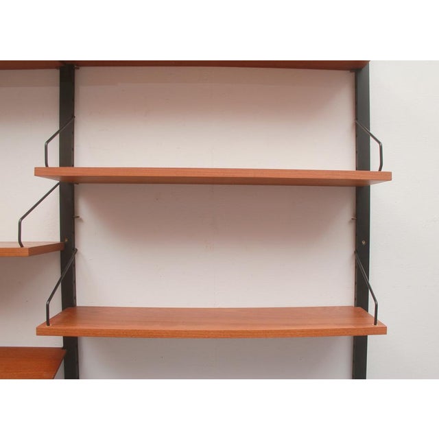 Brown Vintage Wall System in Teak by Poul Cadovius, 1965 For Sale - Image 8 of 13