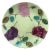 Ceramic Late 19th Century Saint Amand Majolica Roses Plate For Sale - Image 7 of 7
