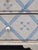 Wood Vintage Rustic English Pine Five Drawer Dresser With Distress Painted and Stenciled Surface For Sale - Image 7 of 15