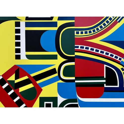 Jean Dewasne (1921-1999) Geometric composition Screenprint, 1969 Signed and numbered at back Edition of 500 copies On...