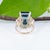 Blue 16.8Ct London Blue Topaz Ring With Lab Diamond Accents: Solid 14k Gold, 18x13mm, Size 6.75 For Sale - Image 8 of 9