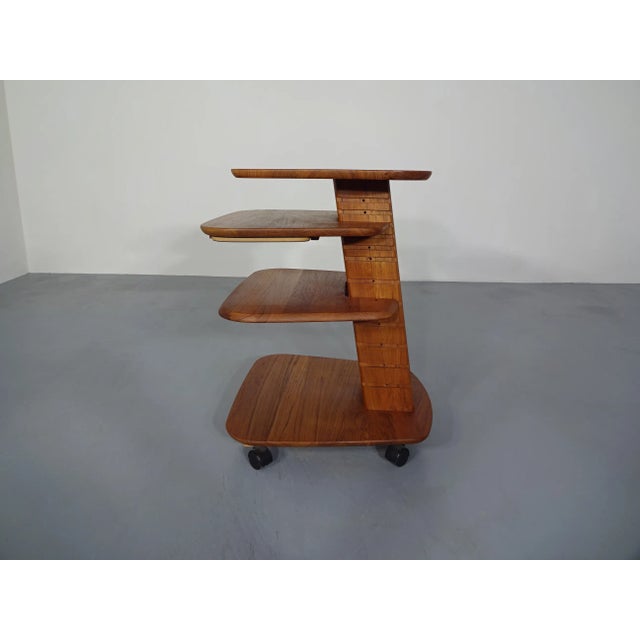 Tiered Console Table by Aksel Kjersgaard for Odder Adjustable, 1970s For Sale - Image 16 of 18