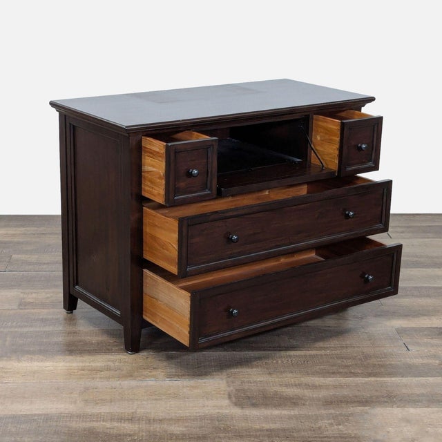 Transitional Pottery Barn Transitional 5 Drawer Dresser For Sale - Image 3 of 11