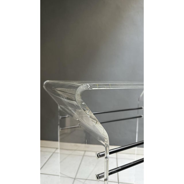 Vintage Console Table, 1970s or 1980s For Sale - Image 9 of 11