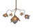 Breeze Pendant Chandelier, 1970s For Sale - Image 10 of 11