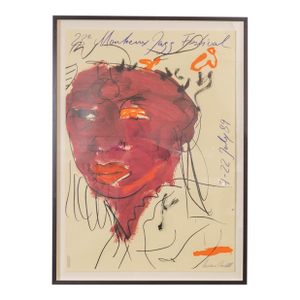 1989 Luciano Castelli Montreux Jazz Festival Poster