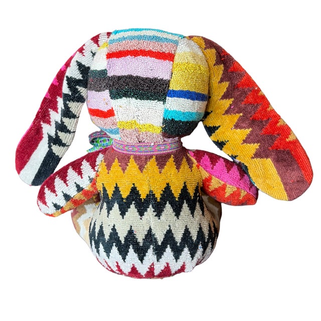Italian Missoni Beach Towel Clever Bunny For Sale - Image 3 of 4