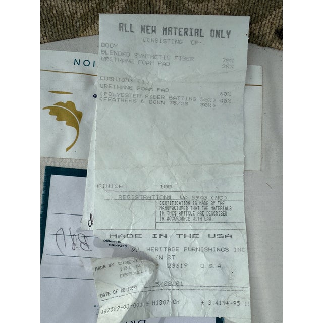 Drexel Heritage Bergere Chair For Sale - Image 11 of 11