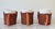 Late 20th Century Vintage Wicker Elephant Cup Holders W/ Ceramic Inserts - Set of 3 For Sale In Milwaukee - Image 6 of 12