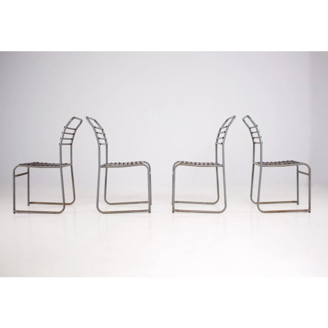 1950s Sandow Chairs in the Style of Bruno Pollak, Set of 4 For Sale - Image 5 of 13