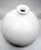 Fine Italian Ceramiche Tadinate Cream Sgraffito Mid-Century Ball Vase For Sale - Image 12 of 15