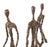 Modern Dark Patinated Figurative Sculpture, Bronze For Sale - Image 6 of 8