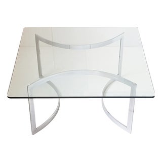 Square Coffee Table by Henry Neuman for Pace Collection, 1970s For Sale