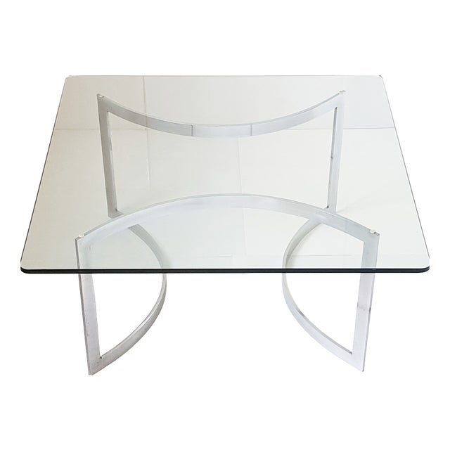 Square Coffee Table by Henry Neuman for Pace Collection, 1970s For Sale