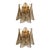 Modern Smoked-Fumè Rondini Murano Wall Sconces by Simoeng, Set of 2 For Sale - Image 10 of 10