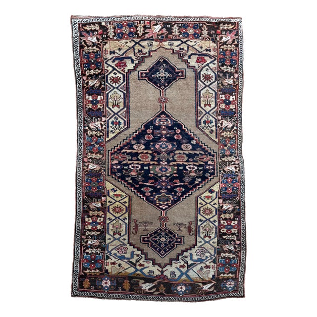 Antique Bidjar Rug, 1890s For Sale