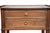 Cinnamon Pair of French Nightstands or Bedside Tables of Mahogany With Inset Marble Tops For Sale - Image 8 of 12