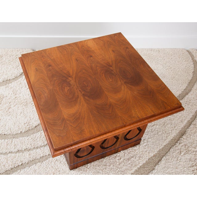 Vintage Brutalist Accent Table For Sale In Seattle - Image 6 of 7