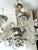 Mid 20th Century Restored Modern Mercury Glass Nine Arm Chandelier For Sale - Image 10 of 10