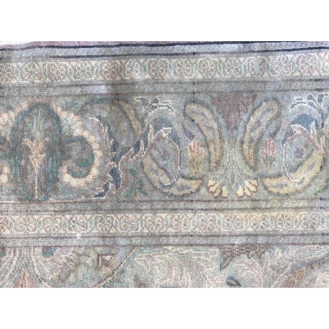 Beige Vintage Turkish Kayseri Rug, 1980s For Sale - Image 8 of 15