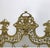 Brass Ornate Antique French or Italian Style Victorian Heavy Cast Brass Fireplace Screen For Sale - Image 8 of 9