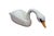 Realism Vintage Wooden Wildlife Kennebunk Maine Hand Carved Solid Pine Swan Decoy 24" For Sale - Image 3 of 15
