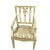 18th Century Italian Gilt & Painted Armchair For Sale - Image 4 of 4