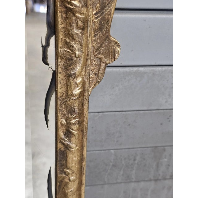 Gold Friedman Brothers Double Eagle Colonial Williamsburg Gold Gilt Mirror Cw Lg 6 For Sale - Image 8 of 17