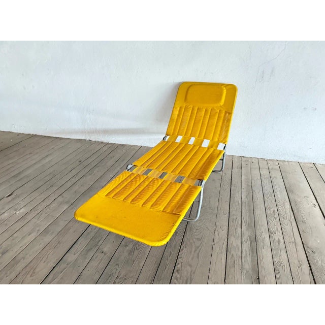 Metal Vintage Sun Lounger from Kurz, 1970s For Sale - Image 7 of 18