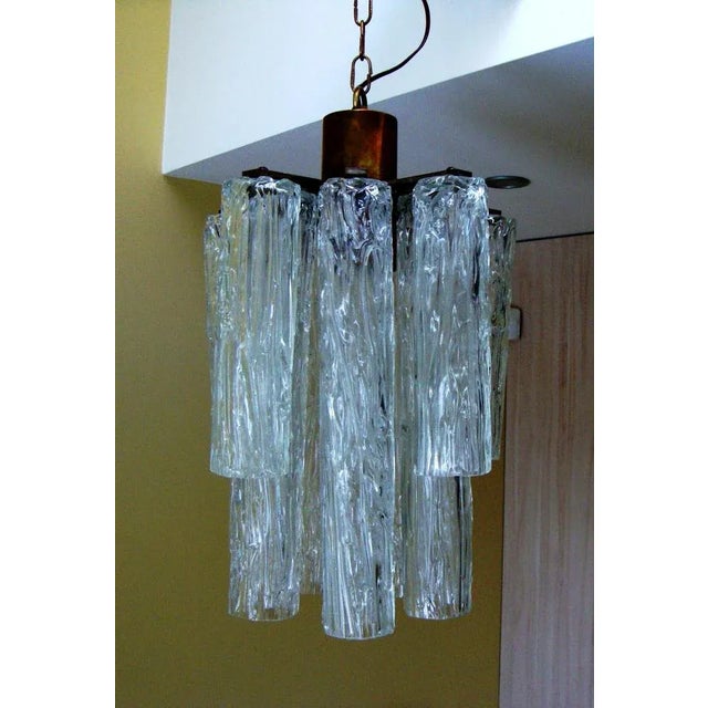 Art Deco Сhandelier in Murano Glass, 1920s For Sale - Image 4 of 6