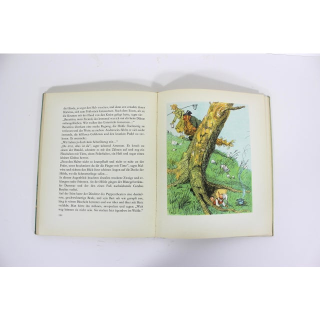 1948 Alexej Tolstoj the Golden Key or the Adventures of Buratino German Edition Children’s Book For Sale - Image 15 of 15