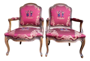 Set of Louis XV Cabriolet Armchairs
