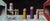 We Saw a Ghost by Matthew Saba | Oil Painting of abstract figures in a dark setting For Sale