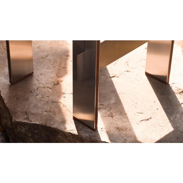 Metal Soft Futurism Sandwich Chair in Walnut and Aluminum by Filippo Andrighetto For Sale - Image 7 of 16