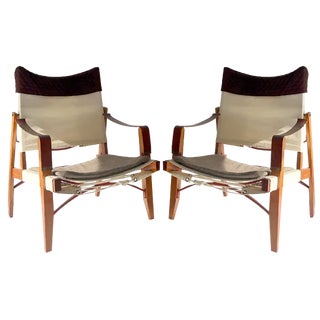 Set of Barceloneta Armchairs attributed to Alfonso Milá and Federico Correa, 1970s For Sale