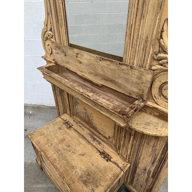 Napoleon III Entryway Mirror For Sale - Image 6 of 12