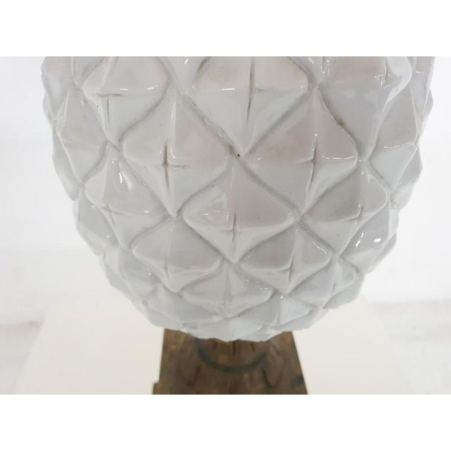 Pineapple Lamp in the style of Maison Charles, 1960s For Sale - Image 6 of 8