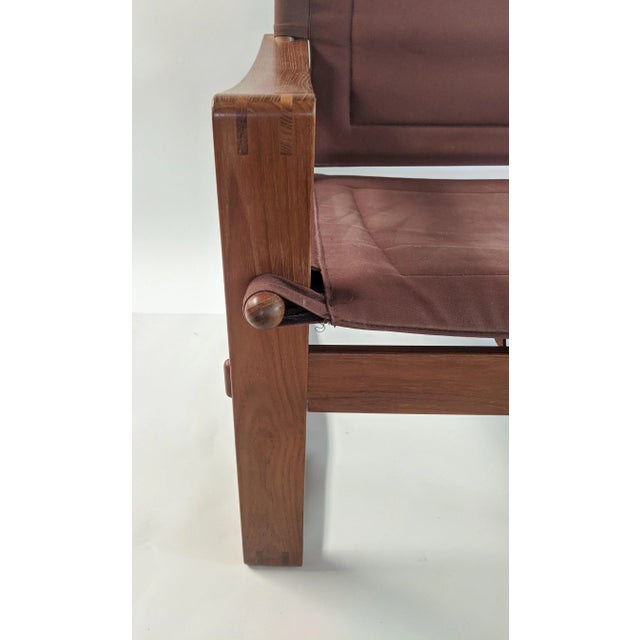 Bring a bit of safari inspired style to your home or office with this fantastic and rare Borge Jensen safari sling...