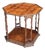 French Octagonal Burr Walnut Table, 1920 For Sale