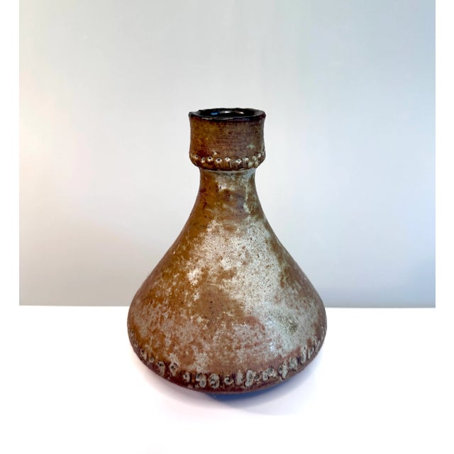 Mid-Century Modern Studio Ceramic Art Vase from the Keramische Workshop Margaretenhöhe, 1950s For Sale - Image 3 of 8